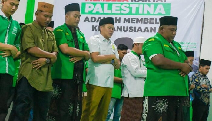GP Ansor Sumut Salat Gaib Untuk Palestina