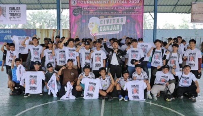 Civitas Ganjar Sumatera Utara Gelar Turnamen Futsal Antarpemuda Katolik-Kristen Di Medan