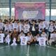 KELOMPOK sukarelawan Ganjar Pranowo dari unsur alumni muda Universitas Sumatera Utara (USU) dan Universitas Riau (Unri) menggelar Turnamen Futsal di Kota Medan, 18-19 November 2023. Waspada/Ist