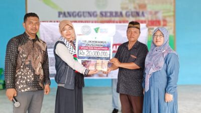 YP Ikhwanul Muslimin Salurkan Donasi Rp20 Juta Melalui DD Waspada YP Ikhwanul Muslimin Salurkan Donasi Rp20 Juta Melalui DD Waspada