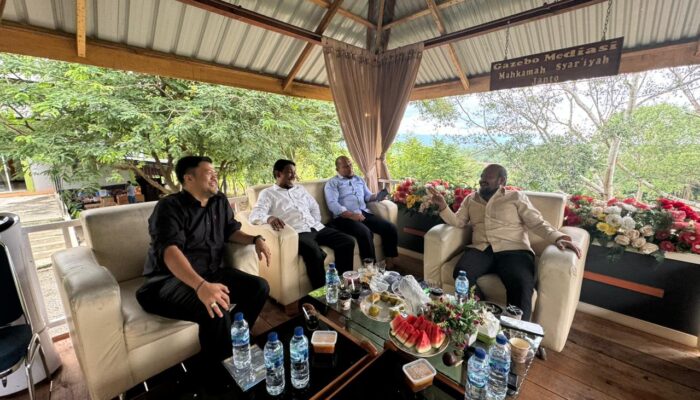 Ketua DPRK Aceh Besar Kunjungi Mahkamah Syar’iyah Jantho