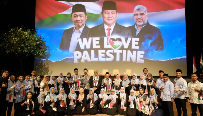 Prabowo Sumbang Lima Milyar Rupiah untuk Perjuangan Palestina Merdeka