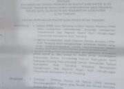 DPRK Aceh Tamiang Terbitkan Surat Aneh