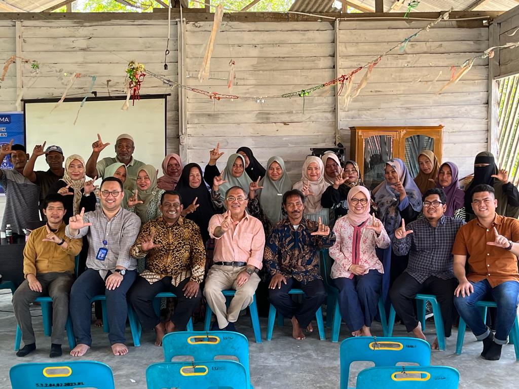 Tim PKM UMA Dampingi Warga Kota Langsa Buat HaKI Produk Hasil Olahan Mangrove