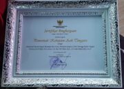 Pemkab Agara Terima Penghargaan Peningkatan Skor SPI Dari KPK RI