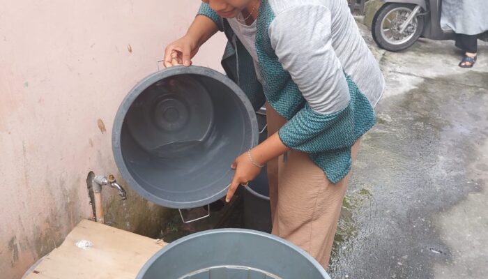 Warga Medan Helvetia Resahkan Air Mati Sampai 3 Hari