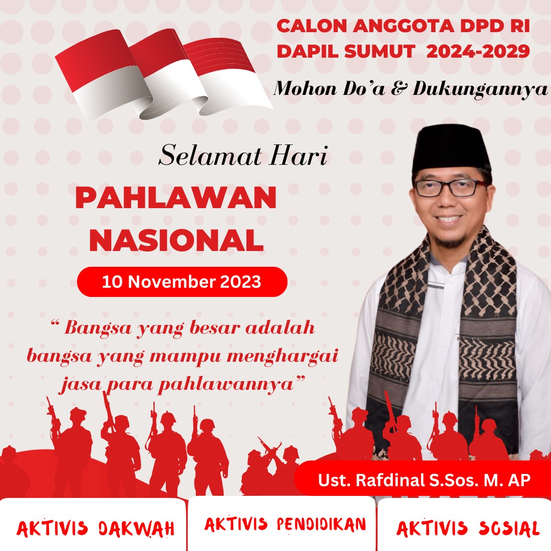 Ustadz Rafdinal Tegaskan, Bangsa Ini Belum Sepenuhnya Bebas Dari Penjajahan