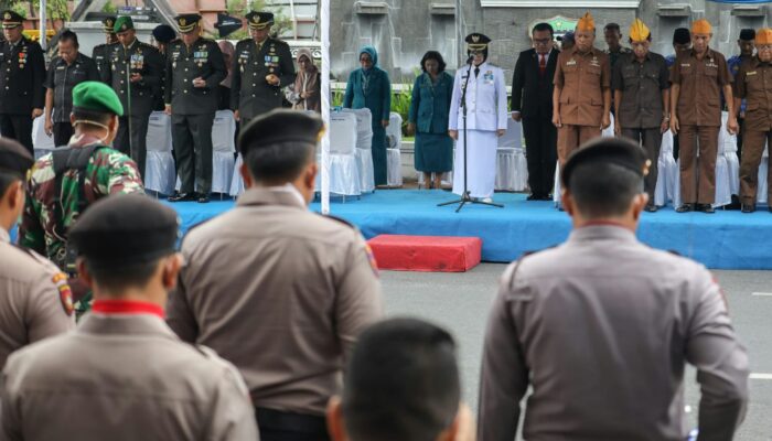 Wali Kota Irup Peringatan Hari Pahlawan, Danrem 022/PT Irup Ziarah Di TMP