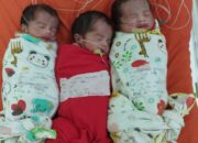 Viral, Bayi Kembar Tiga Di Hari Pahlawan