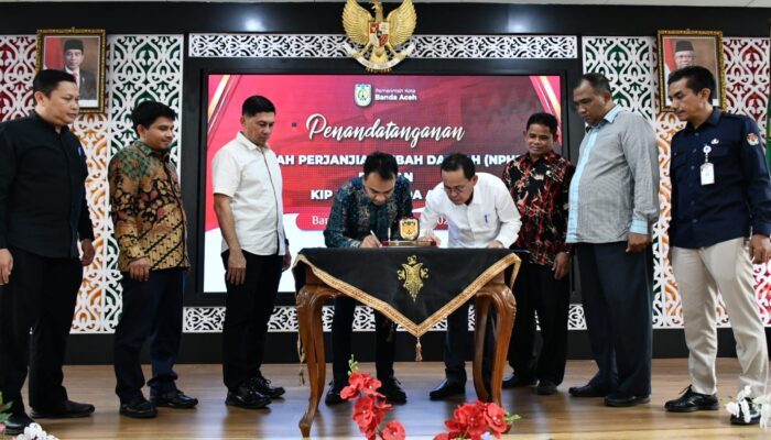 Pemko Banda Aceh Teken NPHD Dengan KIP