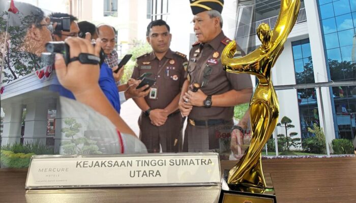 Kejati Sumut Raih Juara 3 Kategori PIP Award Kejaksaan 2023