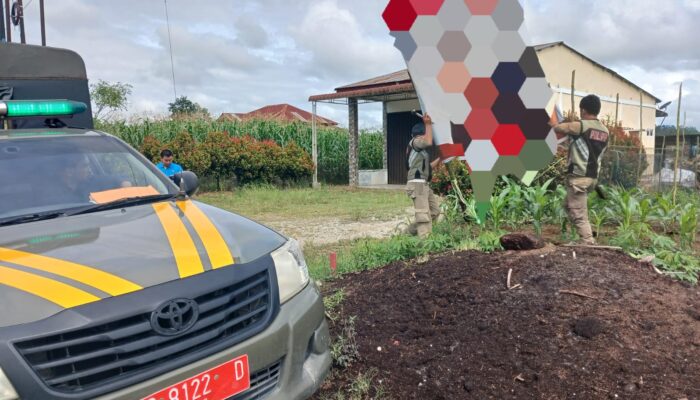 Panwaslu Lintongnihuta Sapu Bersih APS Bermuatan Kampanye