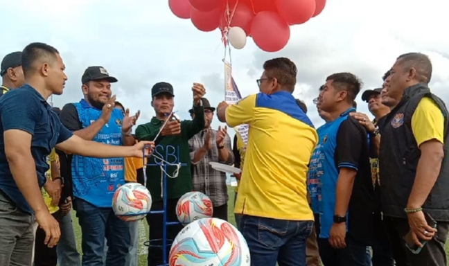 Pj Wali Kota Langsa Buka Liga 3 PSSI Aceh