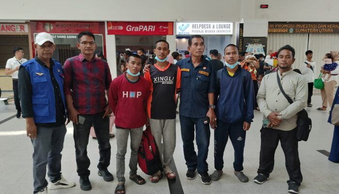 Sempat Ditahan Di Malaysia, HNSI Sumut Fasilitasi Pemulangan Nelayan