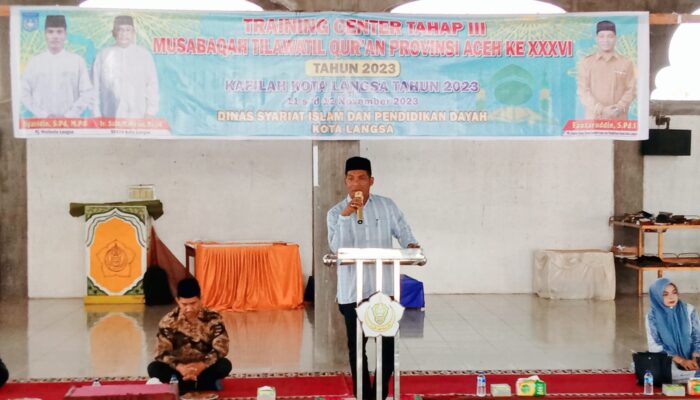 Persiapan MTQ Aceh, DSI Langsa Kembali Training Center Tahap III