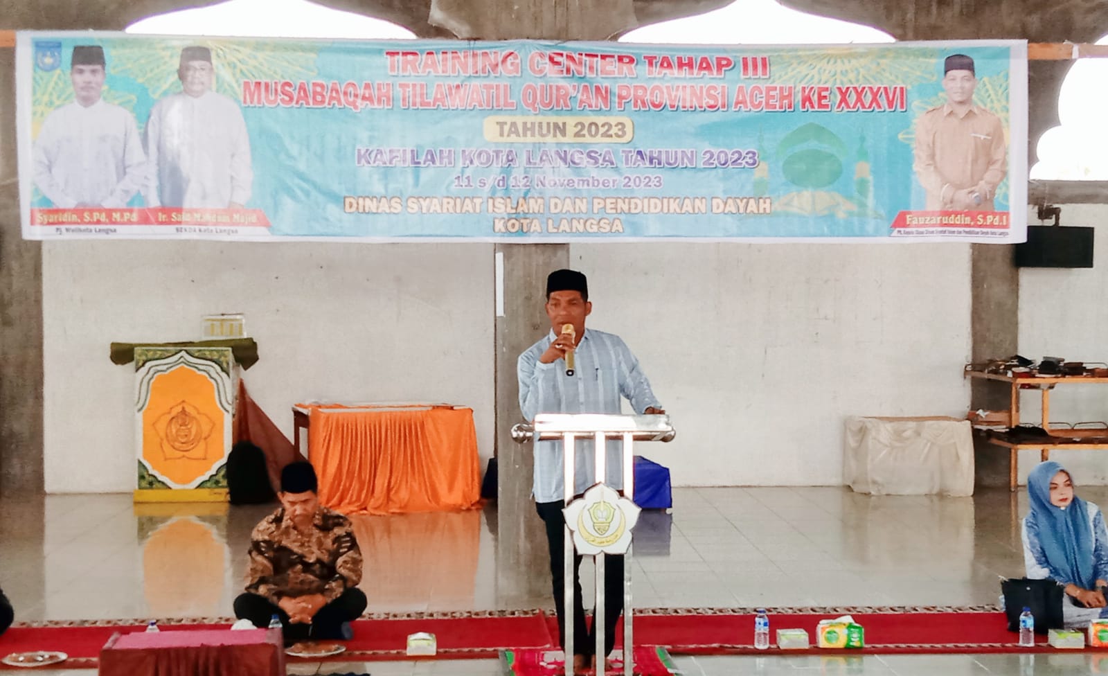 Persiapan MTQ Aceh, DSI Langsa Kembali Training Center Tahap III