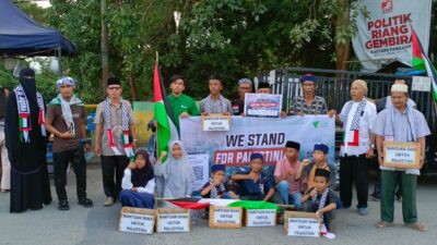 Komunitas Pondok Bambu Bersaudara Kembali Salurkan Hasil Galang Dana Palestina ke DD Waspada