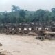 Banjir Bandang Hanyutkan Jembatan Dan Rendam Puluhan Rumah Di Langkat