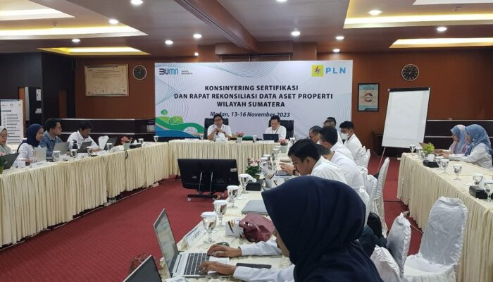 PLN Gelar Konsinyering Sertifikasi Dan Rapat Rekonsiliasi Data Aset Properti