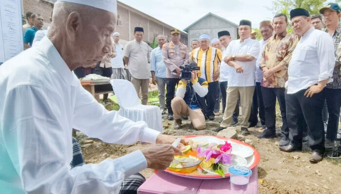 Ketua Partai Gerindra Aceh Hadiri Peletakan Batu Pertama Rusunawa