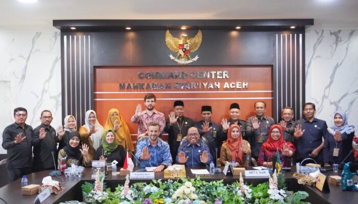Wakil Duta Besar Australia Kunjungi Mahkamah Syar’iyah Aceh