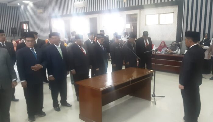 Pj Bupati Syakir Lakukan Mutasi Perdana