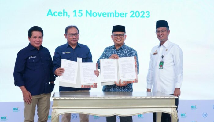 BSI Dan BMA Tandatangani Nota Kesepahaman Penyetoran Zakat Karyawan