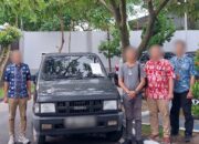 Penyitaan aset wajib pajak berinisial SBI.
