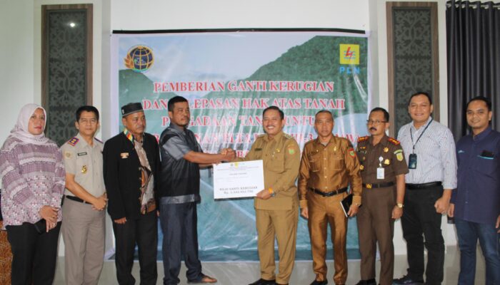 Pembayaran Ganti Rugi Pelepasan Hak Atas Tanah PLTA Kumbih-3 Dimulai