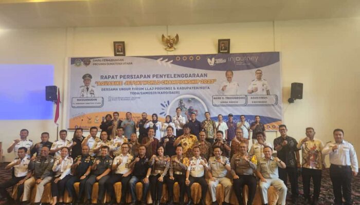 Dishubsu Rakor Bidang Transportasi, Sukseskan Event Aquabike Championsip