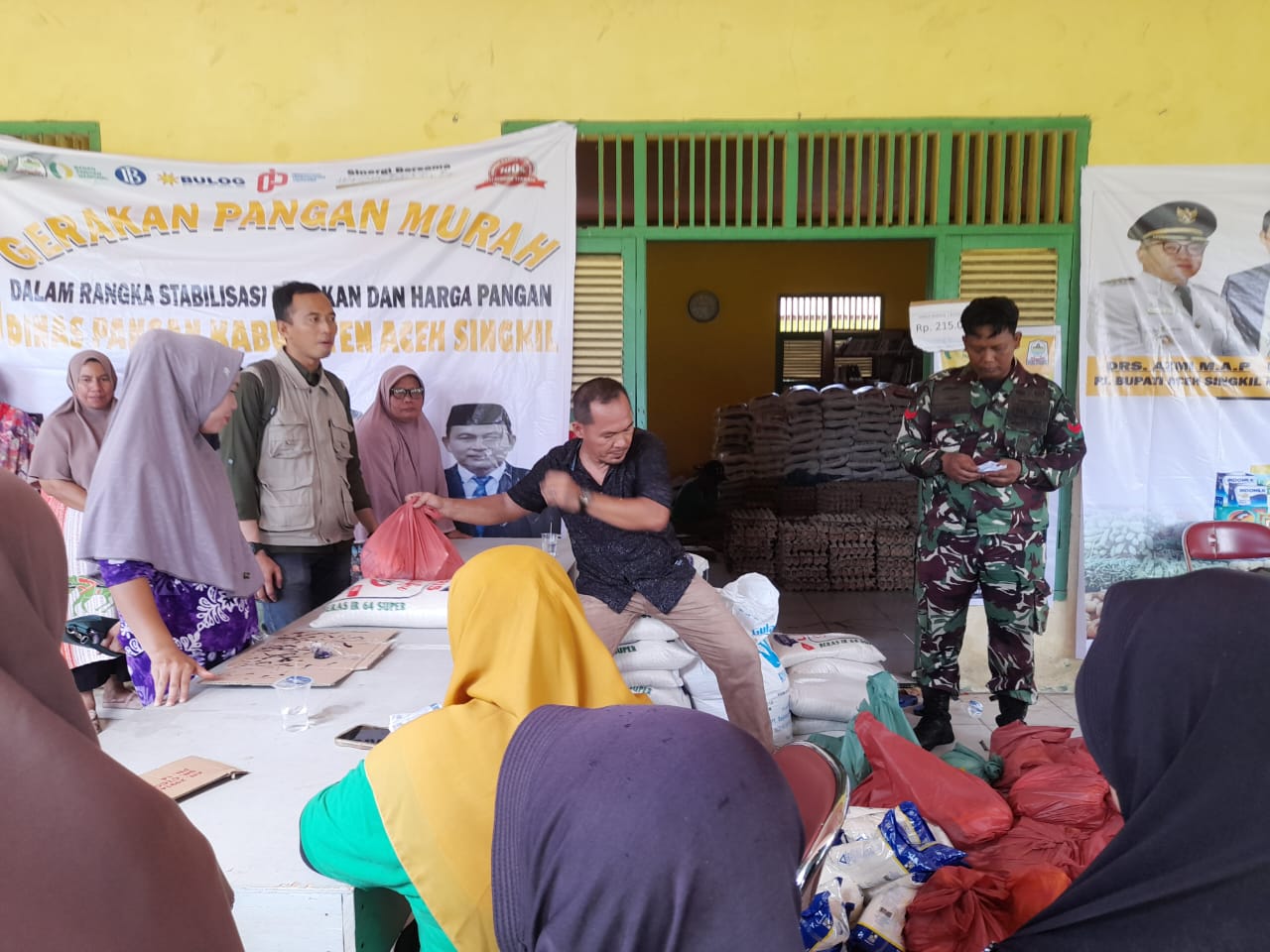 Harga Sembako Relatif Murah, Warga Singkil Utara Harapkan GPM Berlanjut