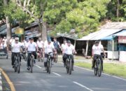 Gowes Pemkab Aceh Besar Ramaikan Kota Jantho