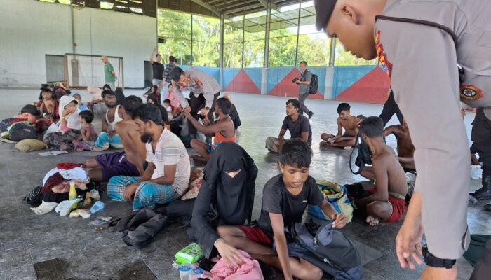 Puluhan Rohingya Ditampung Di Aceh Timur