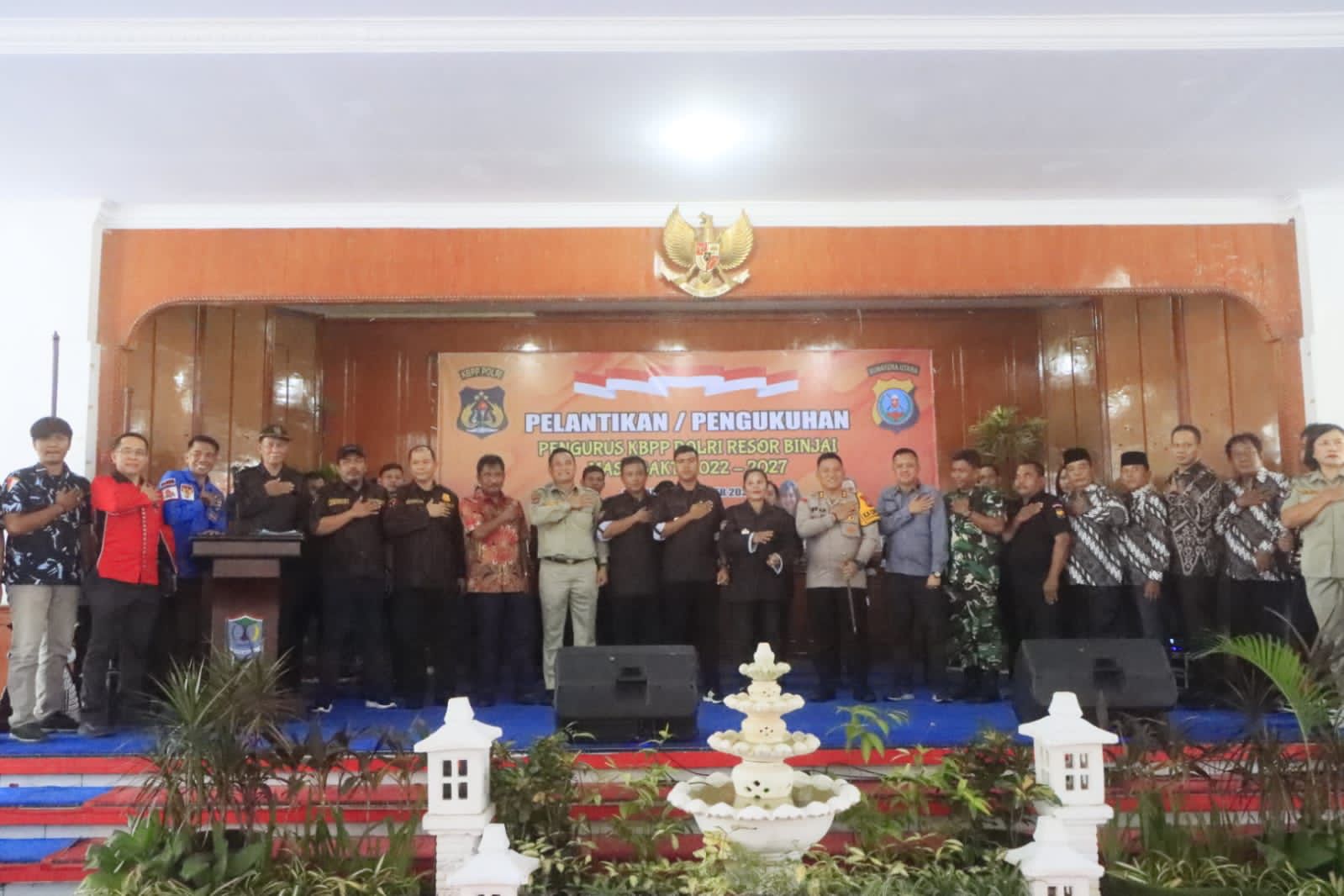 Pengurus KBPP Polri Resor Binjai Dilantik