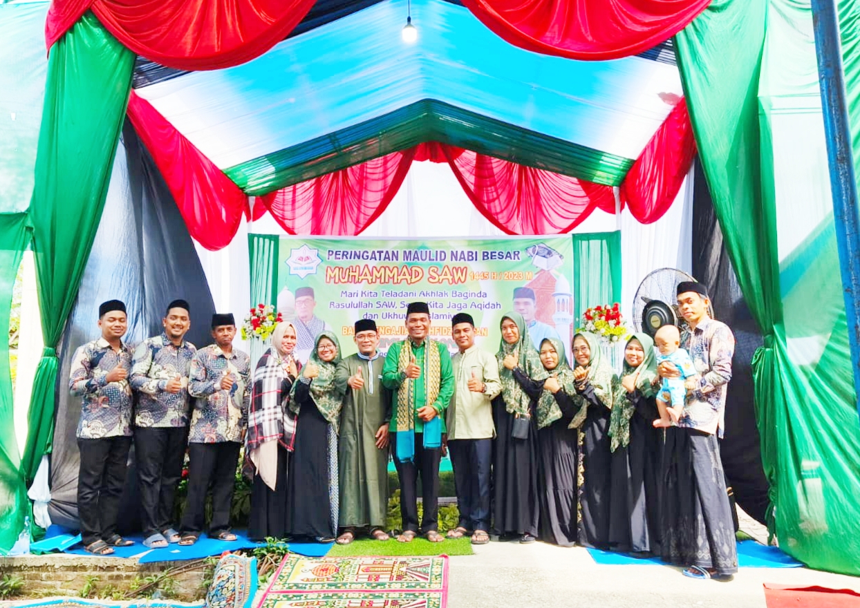 BPTQ Ummi Mariana Geudubang Jawa Langsa Peringati Maulid Nabi
