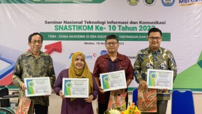 Prodi Teknik Informatika FTK  UnHar Gelar SNASTIKOM