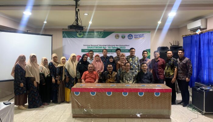 Prodi Teknik Informatika FTK  UnHar Gelar SNASTIKOM