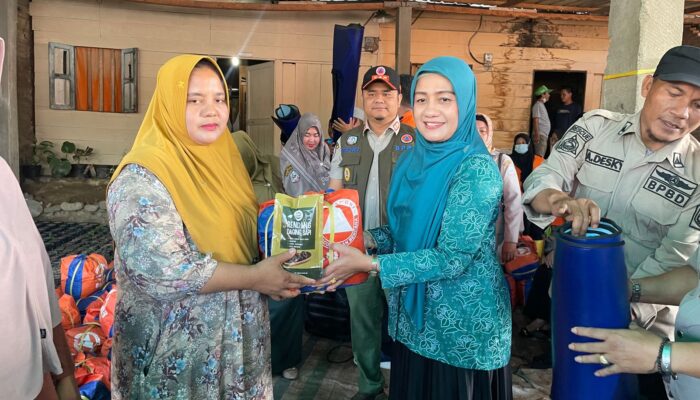 130 KK Korban Terdampak Banjir Terima Bantuan Dari Pemkab Agara