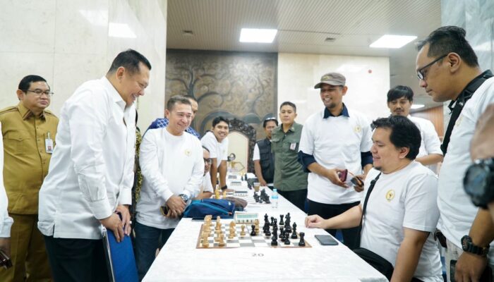 Ketua MPR RI Gelar Turnamen Catur Antar Wartawan Tingkat Nasional