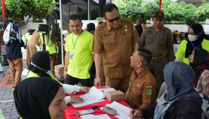 HKN Ke-59 Dinkes Medan Gelar Pemeriksaan Kesehatan ASN