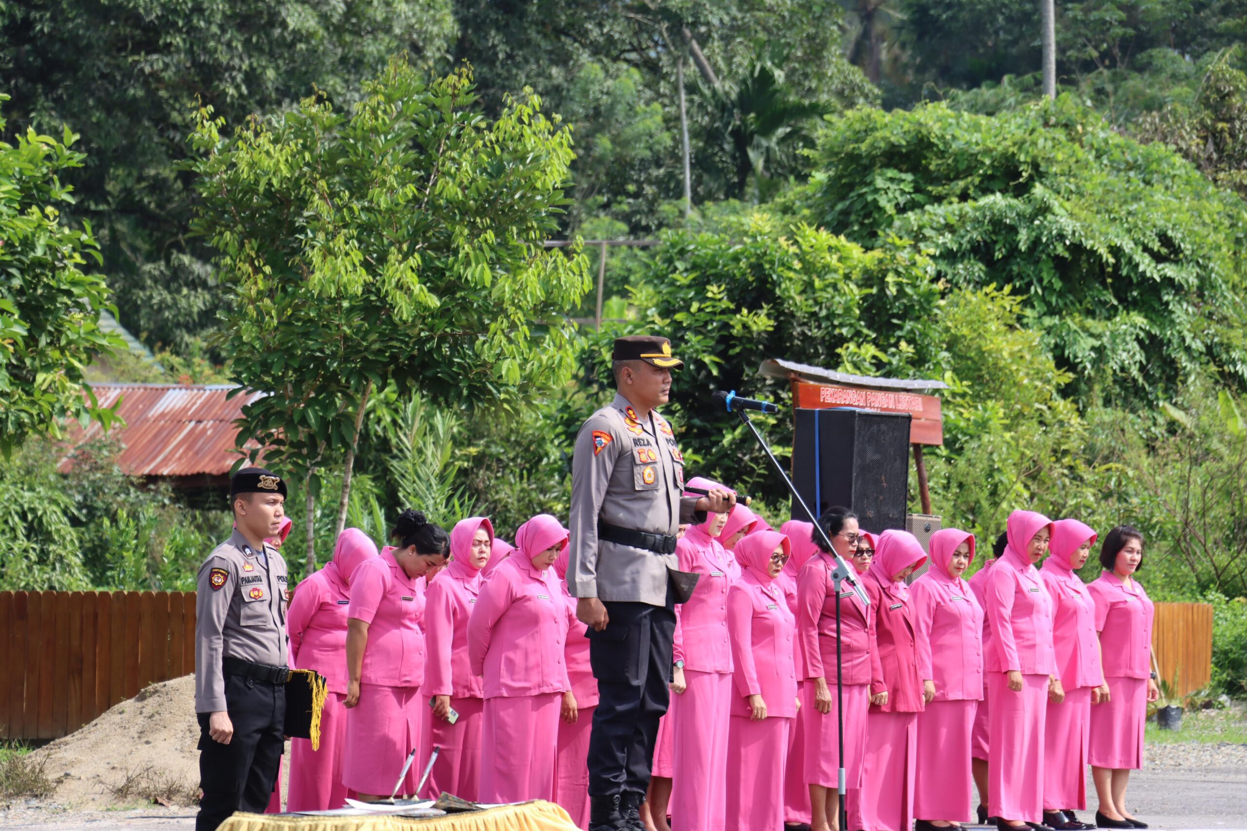 Wakapolres Madina Kompol Marluddin, Kasat Reskrim Iptu Muhammad Taufik Siregar