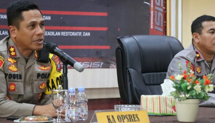 Kapolres P. Siantar Tekankan Kurangi Pergerakan Aksi Balap Liar
