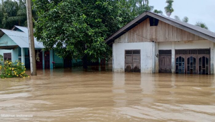 Banjir Di Tripa Makmur Belum Surut, Warga Mengungsi