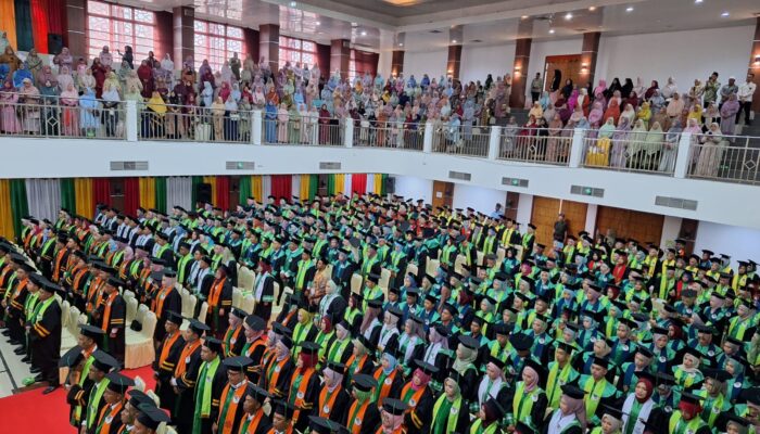520 Mahasiswa IAIN Lhokseumawe Diwisuda, Ini Pesan Rektornya