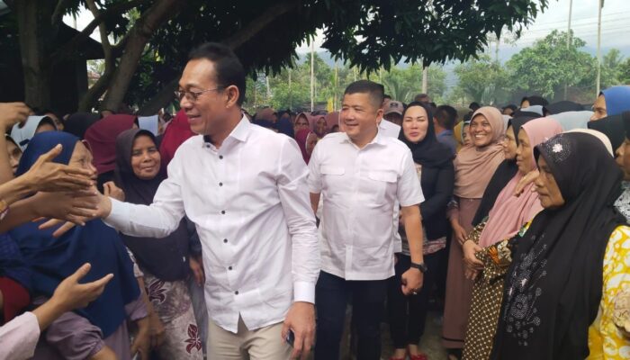 Ribuan Warga “Serbu” Posko Gerindra Madina