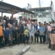 Reza Fahlevi Antar Kafilah MTQ Sabang Ke Pelabuhan Calang