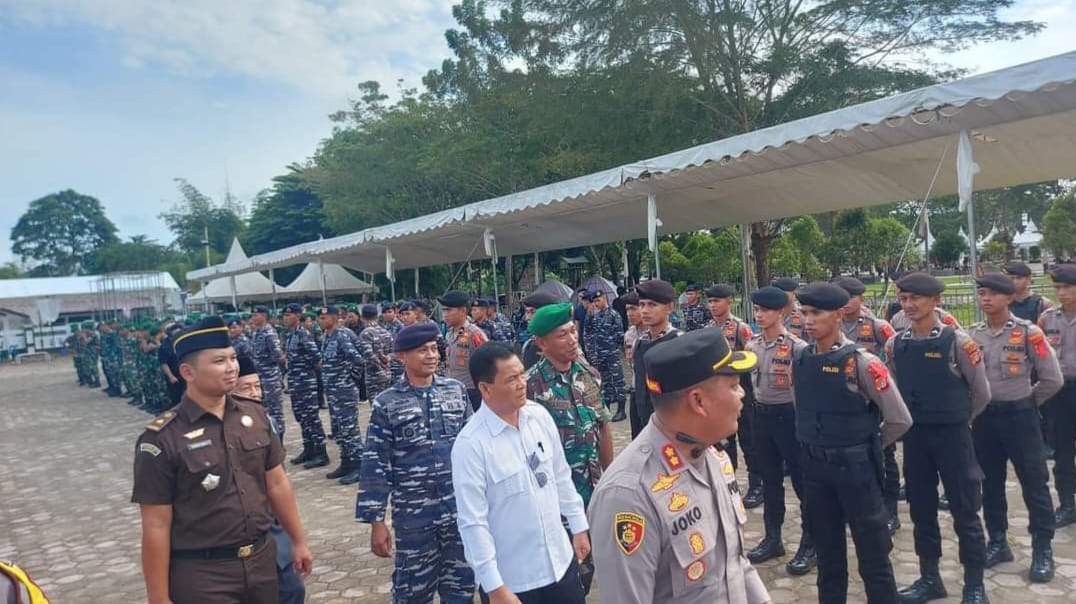 Forkopimda Simeulue Apel Persiapan Pengamanan MTQ XXXVI