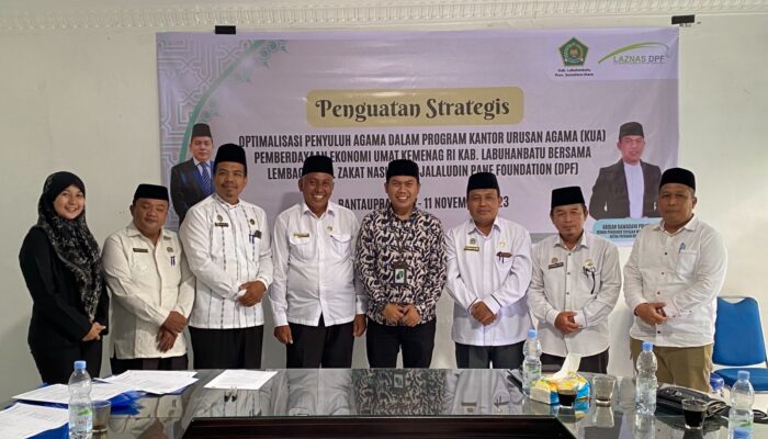 LAZNAS DPF Perkuat Gerakan ZISWAF Di Kabupaten Labuhanbatu