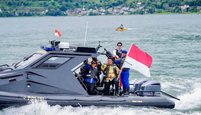 Ketua MPR  Apresiasi Gelaran Aquabike Jetski World Championship 2023 Di Danau Toba