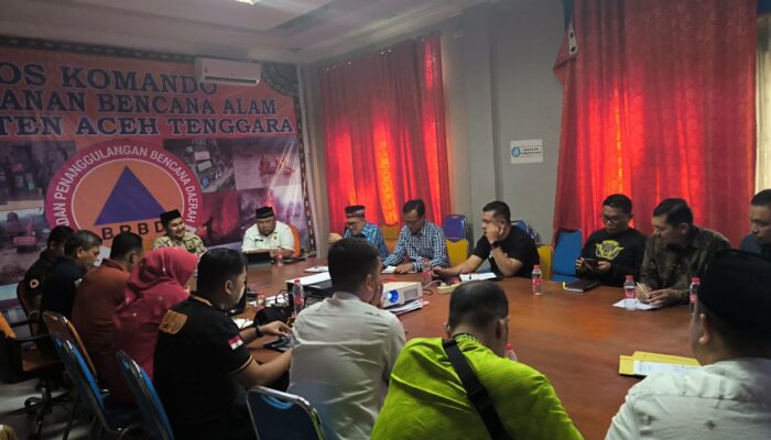 Pj Bupati Agara Evaluasi Penanganan Darurat Pasca Banjir Bandang